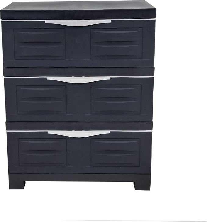 Sunnydaze 3-Tier Storage Cabinet - Image 7