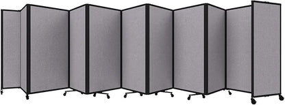 Versare Room Divider 360 Portable Wall Partition | Folding Panels | Large by VERSARE