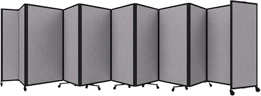 Versare Room Divider 360 Portable Wall Partition | Folding Panels | Large by VERSARE