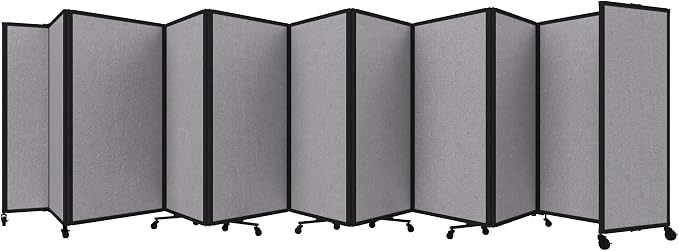 Versare Room Divider 360 Portable Wall Partition | Folding Panels | Large by VERSARE