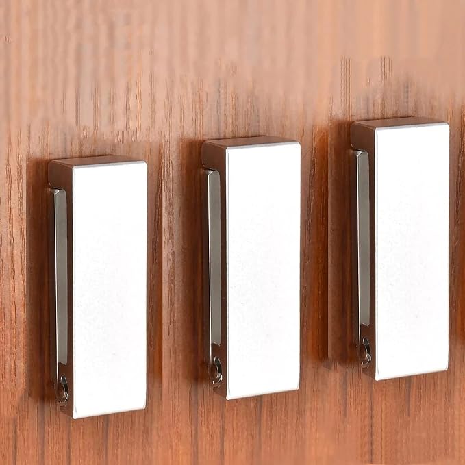 Folding Coat Hooks, Wall Hooks for Hanging Aluminum Alloy Cloth Hanger Coat - Image 3