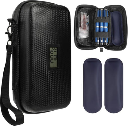 Insulin Cooler Travel Case Diabetic Medication Insulated Cooling Organizer by LAOJU