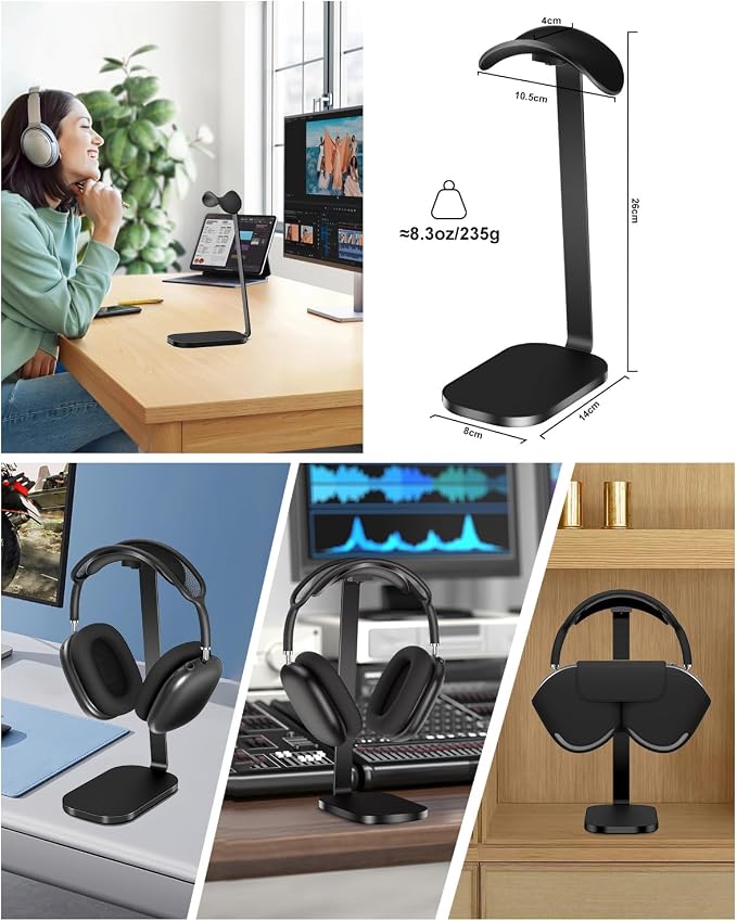VICHYIE Headphone Stand for AirPods Max, Headset Holder - Image 6