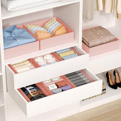 DIMJ Drawer Organizer Clothes - Image 4