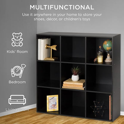 Best Choice Products 9-Cube Storage Organizer, 11in Shelf Opening, Display Shelf - Image 5