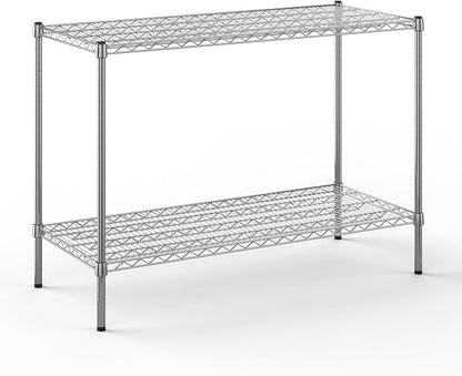 21" Deep x 48" Wide x 34" Height Wire Shelving Kit | 2-Tier | NSF Commercial by Regal+Altair
