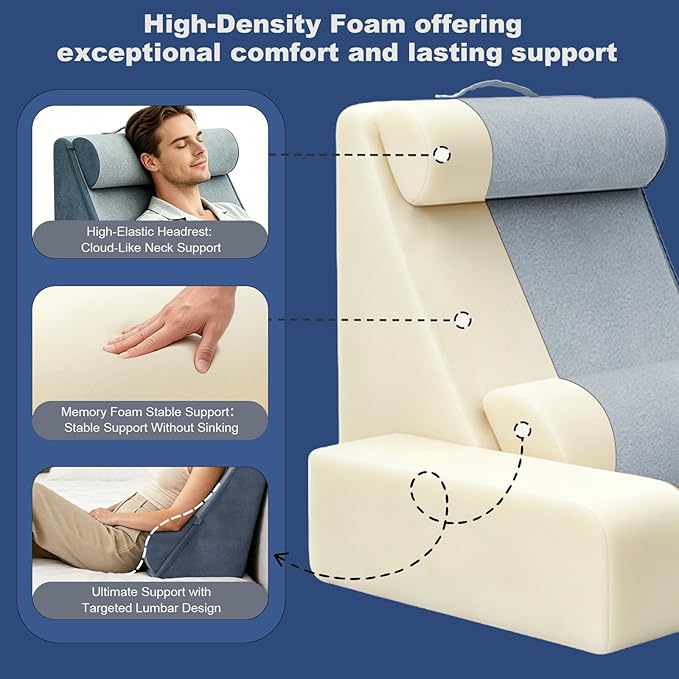 Reading Pillow, Back Pillow for Bed - Image 5