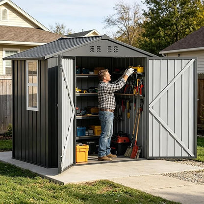 COMHOMA Outdoor Storage Shed - Image 2
