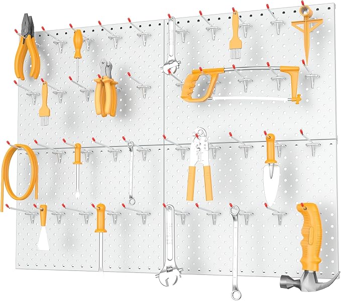 TORACK Metal Pegboard Panels and Hooks - Image 8