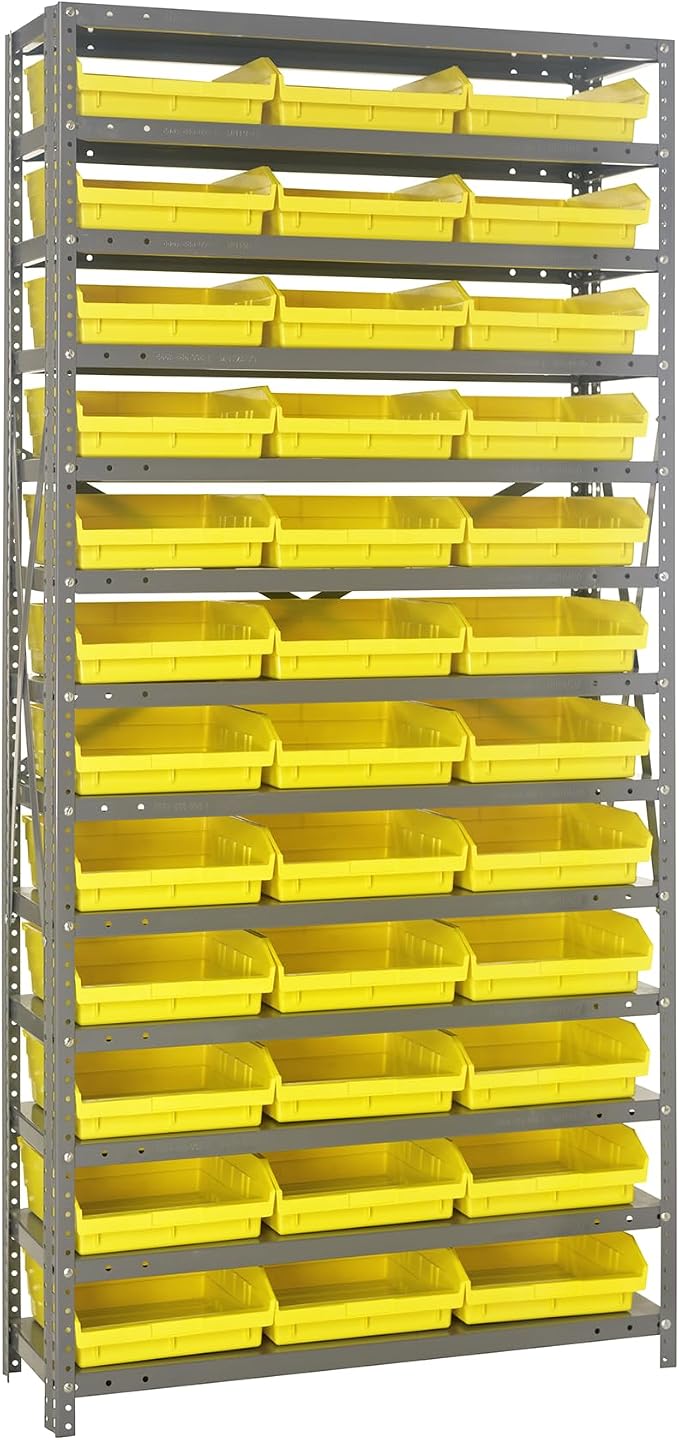 Quantum Storage Systems 1275-109YL Steel Shelving Unit by QuantumStorageSystems