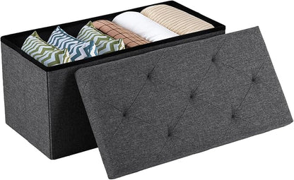 Sweetcrispy 30 Inch Folding Storage Ottoman Bench, Ottoman by Sweetcrispy