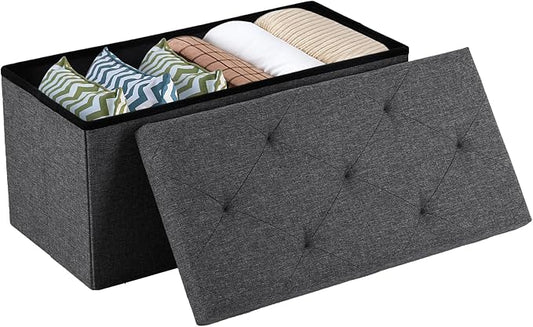 Sweetcrispy 30 Inch Folding Storage Ottoman Bench, Ottoman by Sweetcrispy