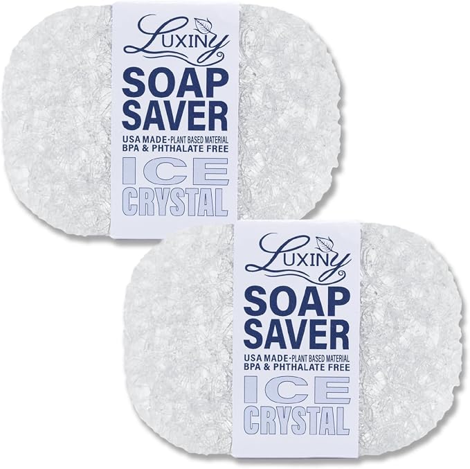 Soap Savers for Bar Soap & Shampoo Bar Holder, American Made by Luxiny by Luxiny