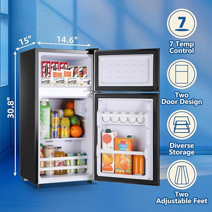 Tniy Personal Capacity Black Refrigerator - Image 6