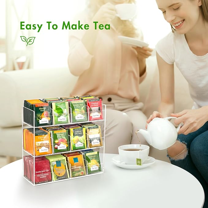 BEYGORM Acrylic Tea Bag Organizer - Image 5