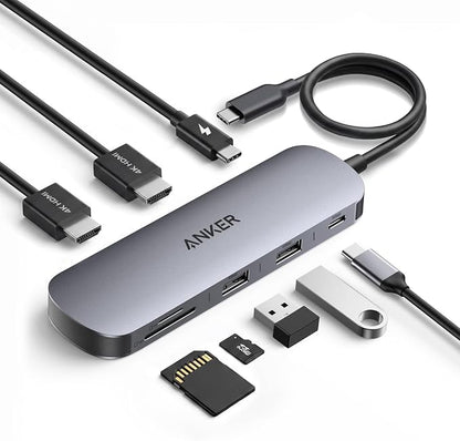 Anker Nano Laptop Docking Station Dual Monitor, 8-in-1 USB C Dock by Unknown
