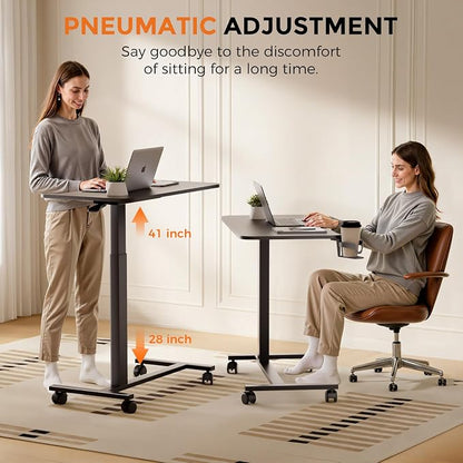 COMHOMA Adjustable Overbed Bedside Table - Image 3