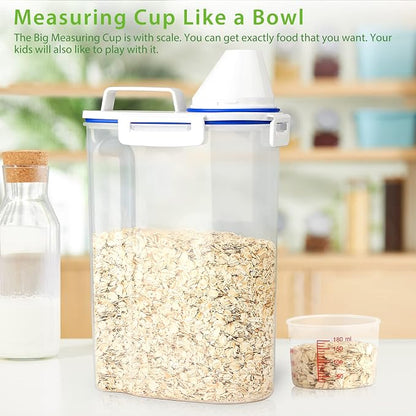 Rice Storage Container, 3 to 5Lbs Dry Food Airtight Container, Pet Dog Cat Food - Image 5