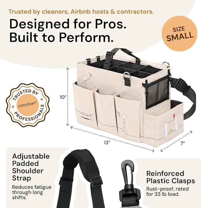 FifthStart Multiuse Cleaning Caddy - Image 2