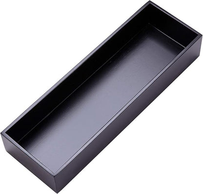Bamboo Drawer Organizer Box for Office Home Black Orgnizer Boxes Office by Sansnow