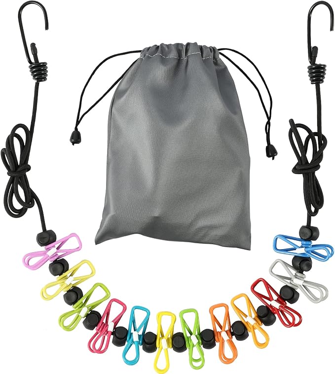 Retractable Portable Clothesline by HONGYUTAI