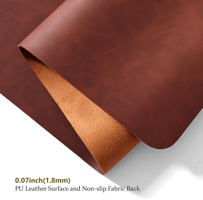 Distressed Leather Desk Mat - Image 3