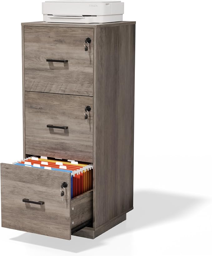 VINGLI 3 Drawer File Cabinet by VINGLI