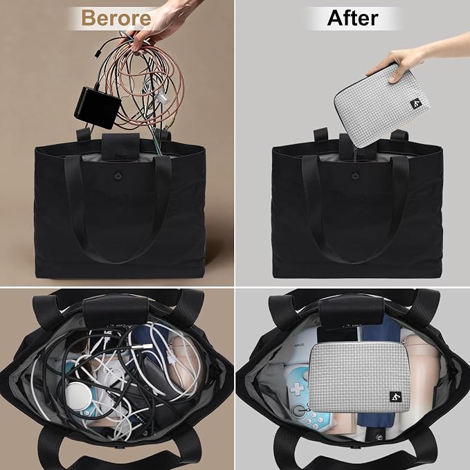 simtoper Electronic Organizer Travel Case – Waterproof Cable Bag - Image 6