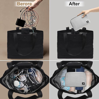 simtoper Electronic Organizer Travel Case – Waterproof Cable Bag - Image 6