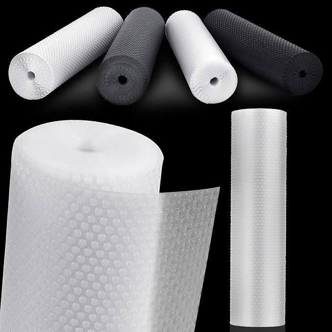 Drawer Liners, Waterproof Shelf Liner, Anti-Slip Non-Adhesive BPA Free Kitchen by MooiFun