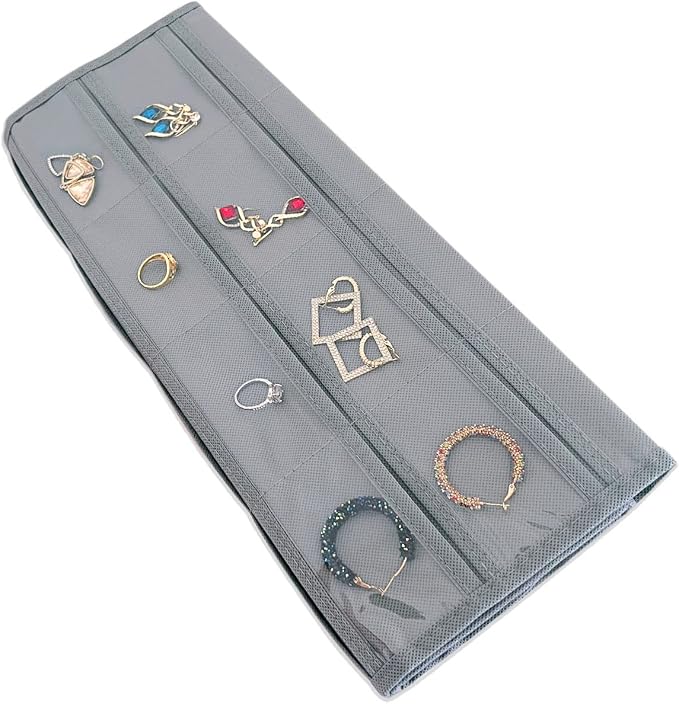BB Brotrade Hanging Jewelry Organizer, Accessories Organizer, 80 Pocket - Image 3