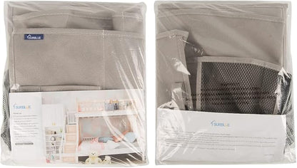 Surblue Bedside Caddy Hanging Bed Organizer Storage Bag Pocket - Image 7