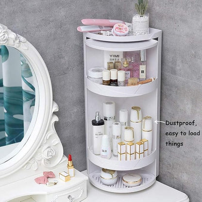 Makeup Organizer, 360° Rotating Cosmetics Organizer Adjustable Makeup Carousel - Image 6