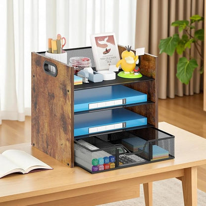 Wood Desk Organizer - Image 6