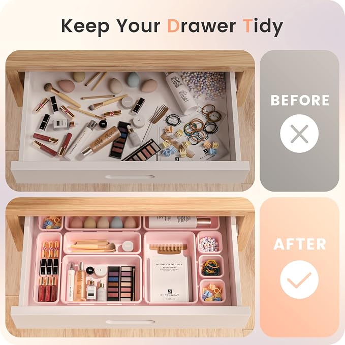 【Military Grade】A-LuGei Drawer Organizer, 【】Makeup organizer - Image 4