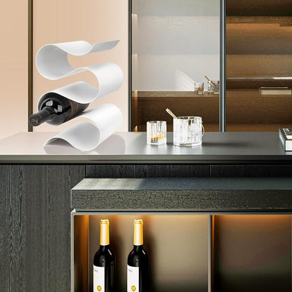 Wine Rack Countertop, Freestanding Creativity Modern Small Wine Holder - Image 7