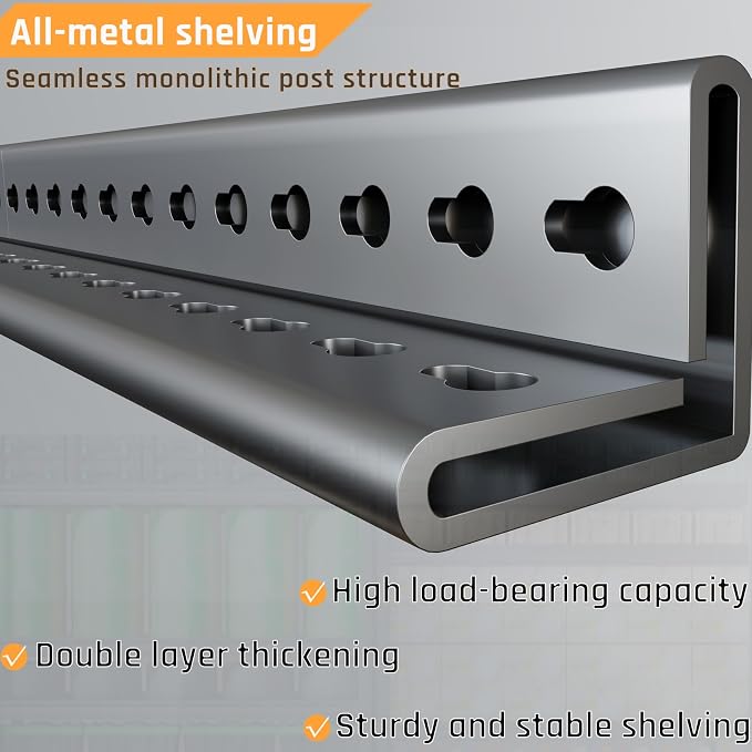 30" D Storage Shelves, 5 Tier Shelving Units Industrial Shelving - Image 6