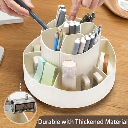 Rotating Desk Organizer, 360° Rotating Pencil Pen Holder - Image 2