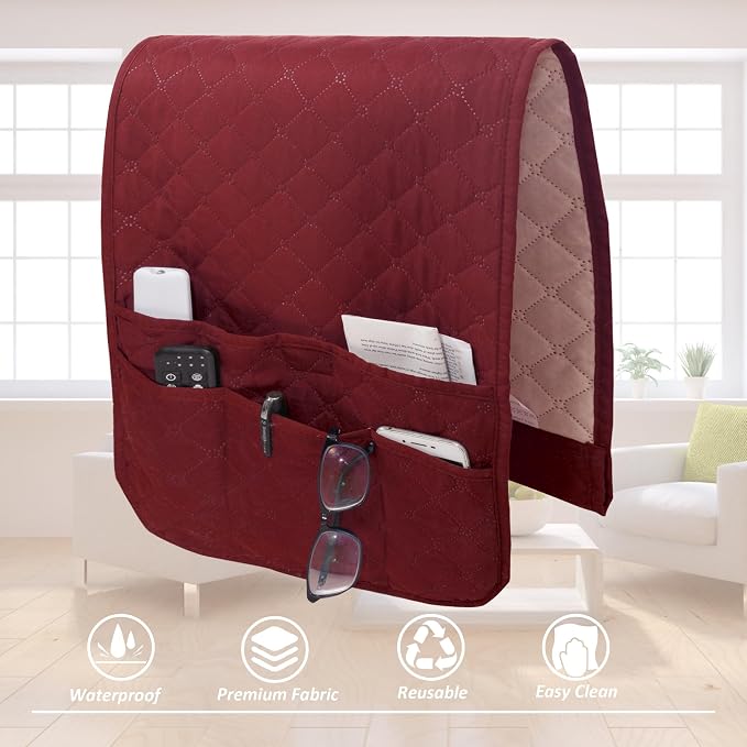 Armchair Caddy for Couch Remote Control Holder Non-slip Waterproof Sofa Armset - Image 5