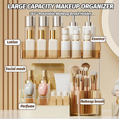 DASITON Large Capacity Makeup Organizer - Image 4