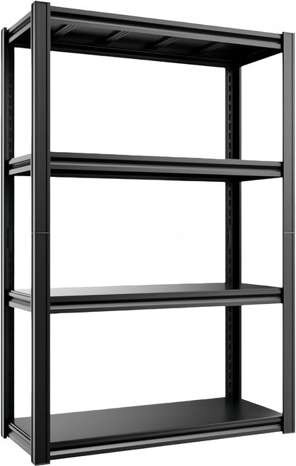 4-Tier 31.5" W x 15.8" D x 63" H Garage Shelving 2000LBS Storage Shelves Heavy by LIJIUHOME
