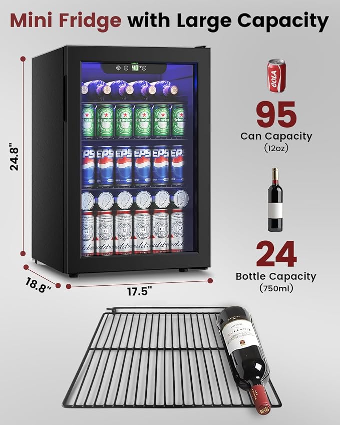 Wine Cooler Refrigerator - Image 2