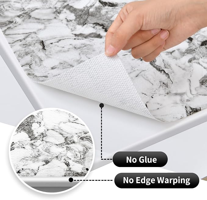 Drawer and Shelf Liner for Kitchen Cabinet: 17 in X 20 Ft Non Slip Waterproof - Image 6