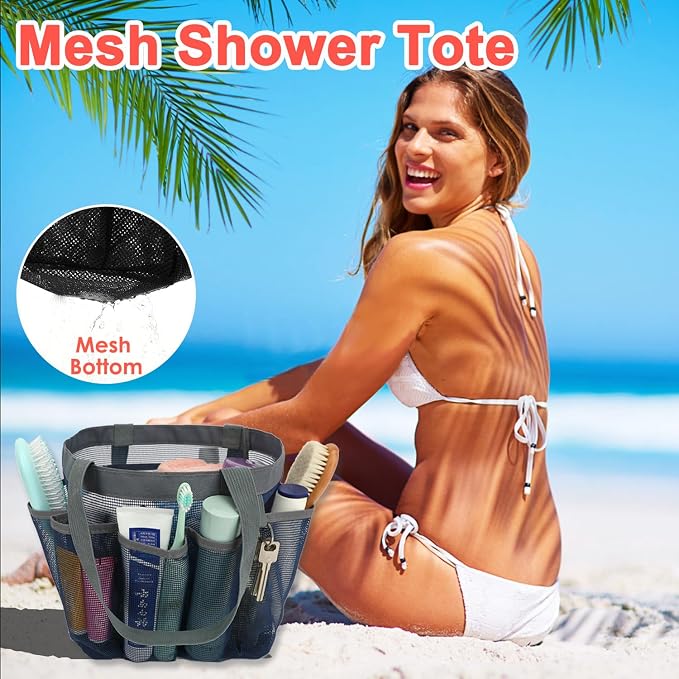 Fammart Mesh Shower Caddy Portable - Image 5