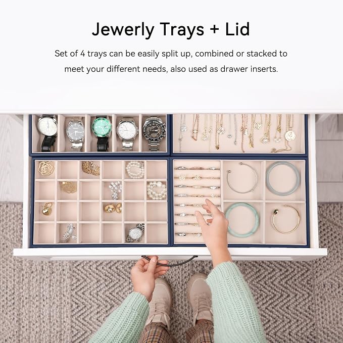 Voova Stackable Jewelry Organizer Tray - Image 6