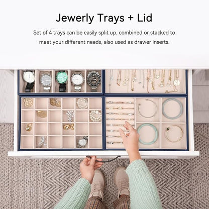 Voova Stackable Jewelry Organizer Tray - Image 6