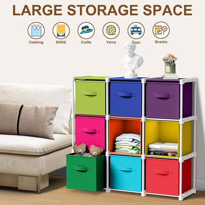 Briwooody 9 Cube Storage Organizer Bins - Image 6