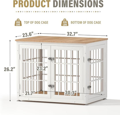 32 Inch Heavy Duty Dog Crate Furniture - Image 6