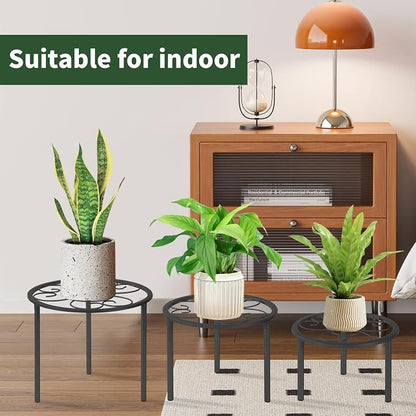 5 Pack Metal Plant Stands, Heavy Duty Potted Holder - Image 8