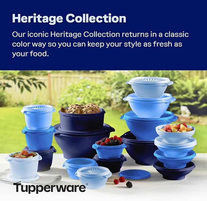 Tupperware Heritage Collection, New 36 Piece Food Storage Container Set in - Image 2